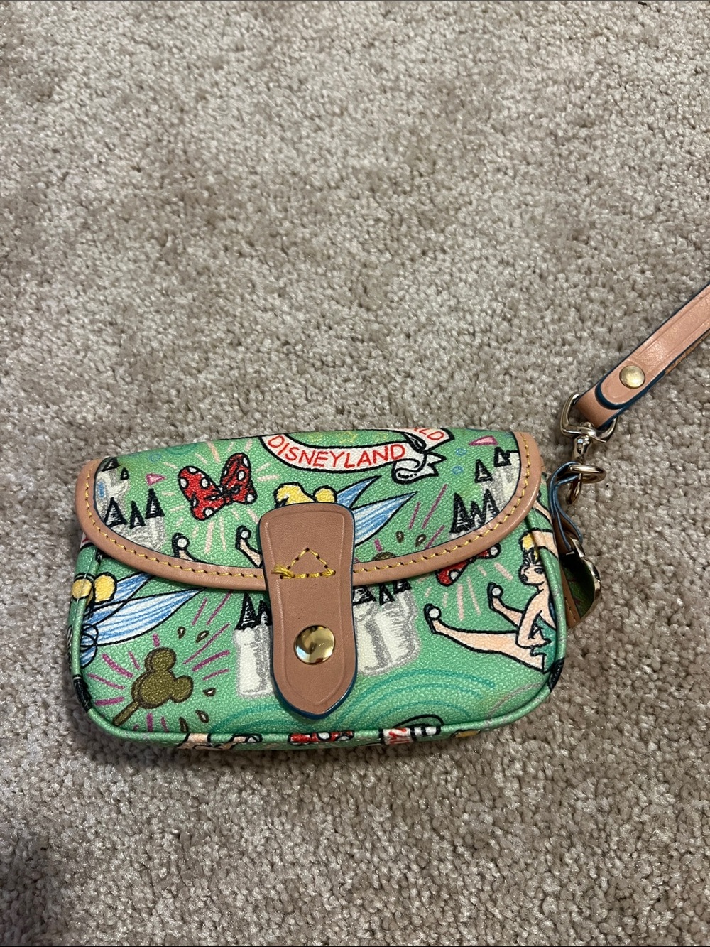 Dooney & Burke Disneyland wristlet